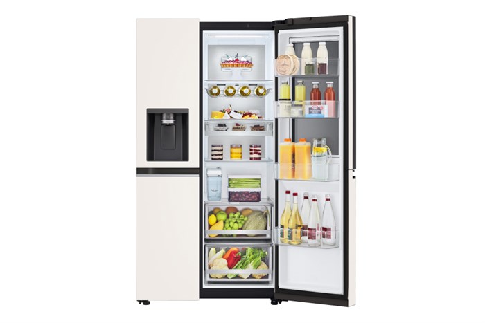 Tủ Lạnh LG Inverter 635 Lít Side By Side InstaView Door-in-Door GR-X257BG